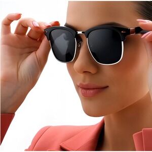 Sunglasses Classic Retro Driving Women UV Protection Black Polarized Gafas‎ 2026